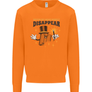 Funny Socket Mechanic DIY Tradesman Tools Mens Sweatshirt Jumper Orange