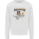 Funny Socket Mechanic DIY Tradesman Tools Mens Sweatshirt Jumper White