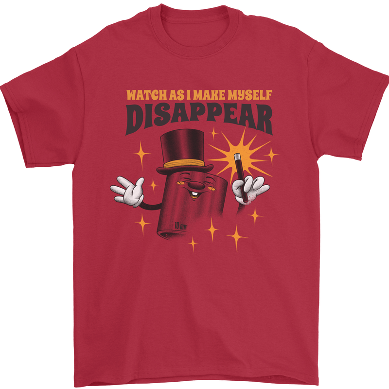 Funny Socket Mechanic DIY Tradesman Tools Mens T-Shirt 100% Cotton Red