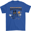 Funny Socket Mechanic DIY Tradesman Tools Mens T-Shirt 100% Cotton Royal Blue