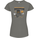 Funny Socket Mechanic DIY Tradesman Tools Womens Petite Cut T-Shirt Charcoal