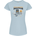 Funny Socket Mechanic DIY Tradesman Tools Womens Petite Cut T-Shirt Light Blue