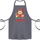 Funny Sushi Cat Food Fish Chef Japan Cotton Apron 100% Organic Steel