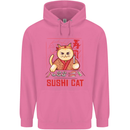 Funny Sushi Cat Food Fish Chef Japan Mens 80% Cotton Hoodie Azelea