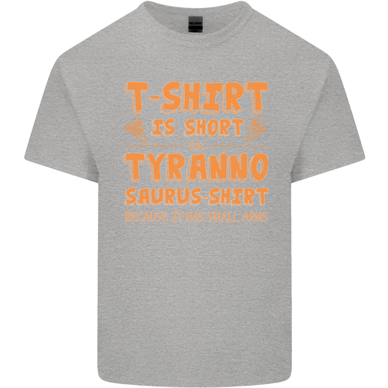 Funny T-Rex Dinosaur Kids T-Shirt Childrens Sports Grey