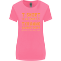Funny T-Rex Dinosaur Womens Wider Cut T-Shirt Azalea
