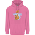 Funny Tiger Cat Reflection Childrens Kids Hoodie Azalea