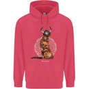 Funny Viking Cat The Vanquisher Childrens Kids Hoodie Heliconia