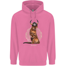 Funny Viking Cat The Vanquisher Mens 80% Cotton Hoodie Azelea