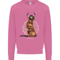 Funny Viking Cat The Vanquisher Mens Sweatshirt Jumper Azalea
