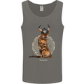Funny Viking Cat The Vanquisher Mens Vest Tank Top Charcoal