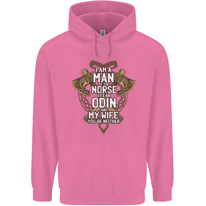 Funny Viking Wife Quote Wedding Anniversary Childrens Kids Hoodie Azalea