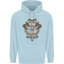 Funny Viking Wife Quote Wedding Anniversary Childrens Kids Hoodie Light Blue