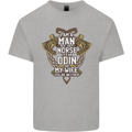 Funny Viking Wife Quote Wedding Anniversary Kids T-Shirt Childrens Sports Grey