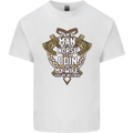 Funny Viking Wife Quote Wedding Anniversary Kids T-Shirt Childrens White