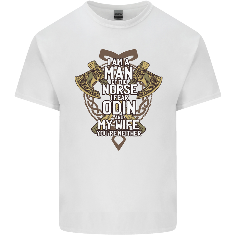 Funny Viking Wife Quote Wedding Anniversary Kids T-Shirt Childrens White