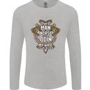 Funny Viking Wife Quote Wedding Anniversary Mens Long Sleeve T-Shirt Sports Grey