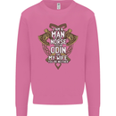 Funny Viking Wife Quote Wedding Anniversary Mens Sweatshirt Jumper Azalea