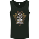 Funny Viking Wife Quote Wedding Anniversary Mens Vest Tank Top Black