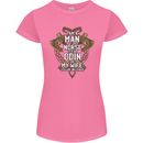 Funny Viking Wife Quote Wedding Anniversary Womens Petite Cut T-Shirt Azalea