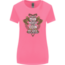 Funny Viking Wife Quote Wedding Anniversary Womens Wider Cut T-Shirt Azalea