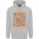 Funny Vinyl Records Turntable Music LP Mens 80% Cotton Hoodie Sports Grey