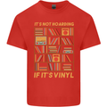 Funny Vinyl Records Turntable Music LP Mens Cotton T-Shirt Tee Top Red