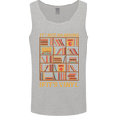 Funny Vinyl Records Turntable Music LP Mens Vest Tank Top Sports Grey
