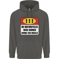 Funny Wheelie Motorbike Motocross MotoX Childrens Kids Hoodie Storm Grey