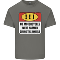 Funny Wheelie Motorbike Motocross MotoX Kids T-Shirt Childrens Charcoal
