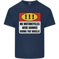 Funny Wheelie Motorbike Motocross MotoX Kids T-Shirt Childrens Navy Blue