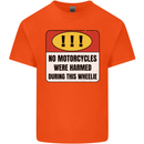 Funny Wheelie Motorbike Motocross MotoX Kids T-Shirt Childrens Orange