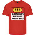 Funny Wheelie Motorbike Motocross MotoX Kids T-Shirt Childrens Red
