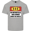 Funny Wheelie Motorbike Motocross MotoX Kids T-Shirt Childrens Sports Grey
