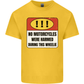 Funny Wheelie Motorbike Motocross MotoX Kids T-Shirt Childrens Yellow