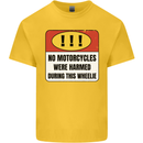 Funny Wheelie Motorbike Motocross MotoX Kids T-Shirt Childrens Yellow
