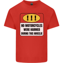 Funny Wheelie Motorbike Motocross MotoX Mens Cotton T-Shirt Tee Top Red