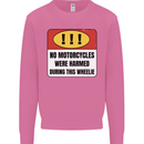 Funny Wheelie Motorbike Motocross MotoX Mens Sweatshirt Jumper Azalea