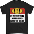 Funny Wheelie Motorbike Motocross MotoX Mens T-Shirt 100% Cotton Black