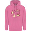 Funny, Hedgehog Eat Sleep Repeat Lover Childrens Kids Hoodie Azalea