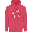 Funny, Hedgehog Eat Sleep Repeat Lover Childrens Kids Hoodie Heliconia