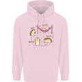 Funny, Hedgehog Eat Sleep Repeat Lover Childrens Kids Hoodie Light Pink