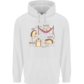 Funny, Hedgehog Eat Sleep Repeat Lover Childrens Kids Hoodie White