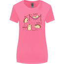 Funny, Hedgehog Eat Sleep Repeat Lover Womens Wider Cut T-Shirt Azalea
