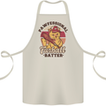 Furball Batter Funny Cat Baseball Humour Cotton Apron 100% Organic Natural