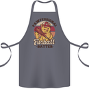 Furball Batter Funny Cat Baseball Humour Cotton Apron 100% Organic Steel