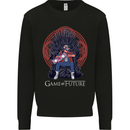 Game of Future Funny Movie Parody Kids Sweatshirt Jumper Black