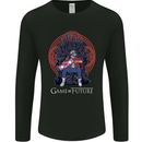 Game of Future Funny Movie Parody Mens Long Sleeve T-Shirt Black