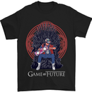 Game of Future Funny Movie Parody Mens T-Shirt Cotton Gildan Black