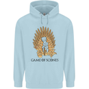 Game of Scones Funny Movie Parody GOT Childrens Kids Hoodie Light Blue